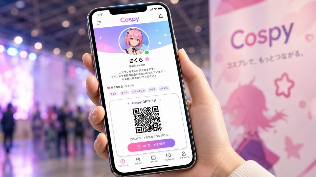 「コスピー」で広がるレイヤー仲間との繋がり